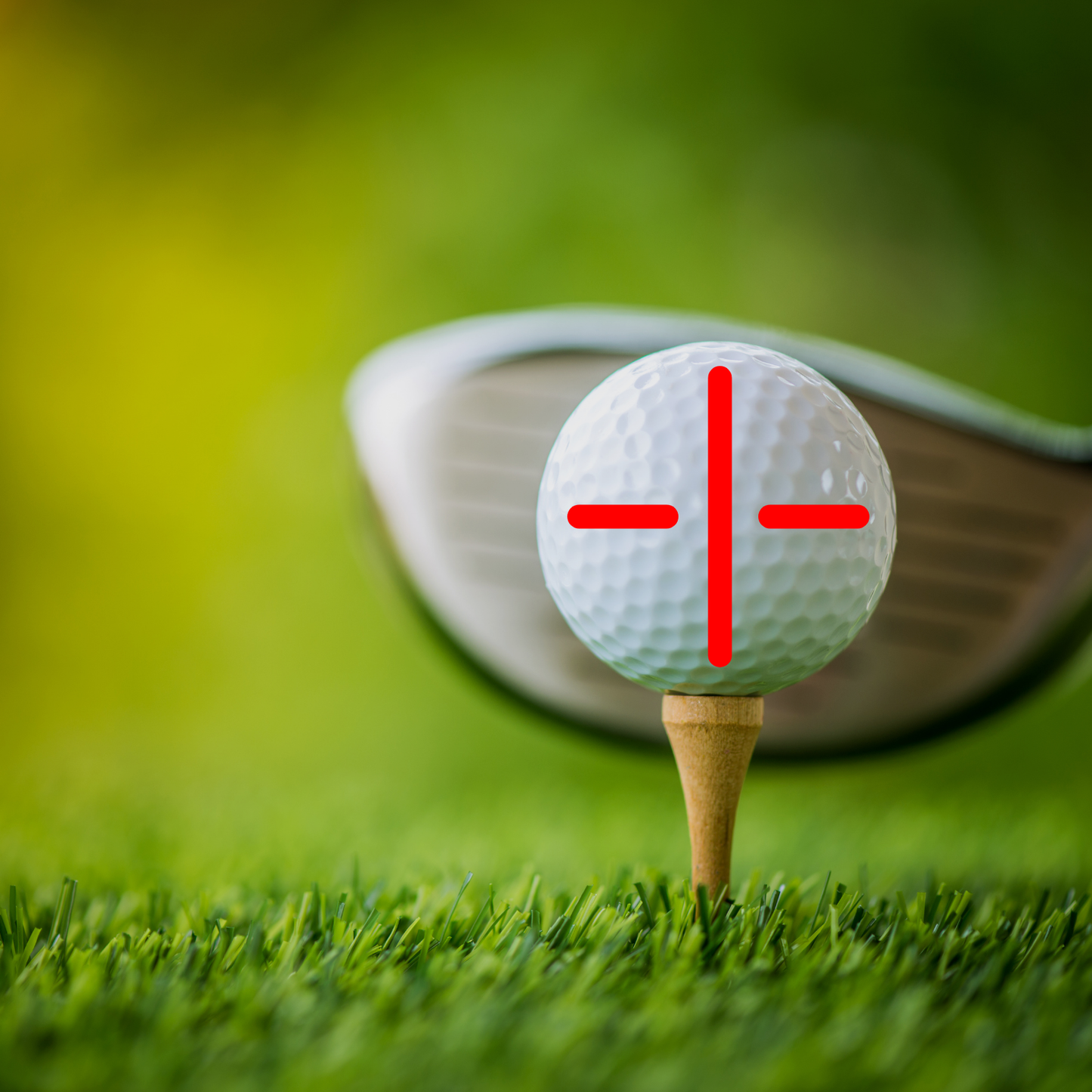 NuRich Golf Ball Line Marker Tool | Golf Ball Putting Alignment Marking Tool | Golf Accessories Tool | Fits in Golf Bag and Easy to Carry on Golf Course | 2 Pack