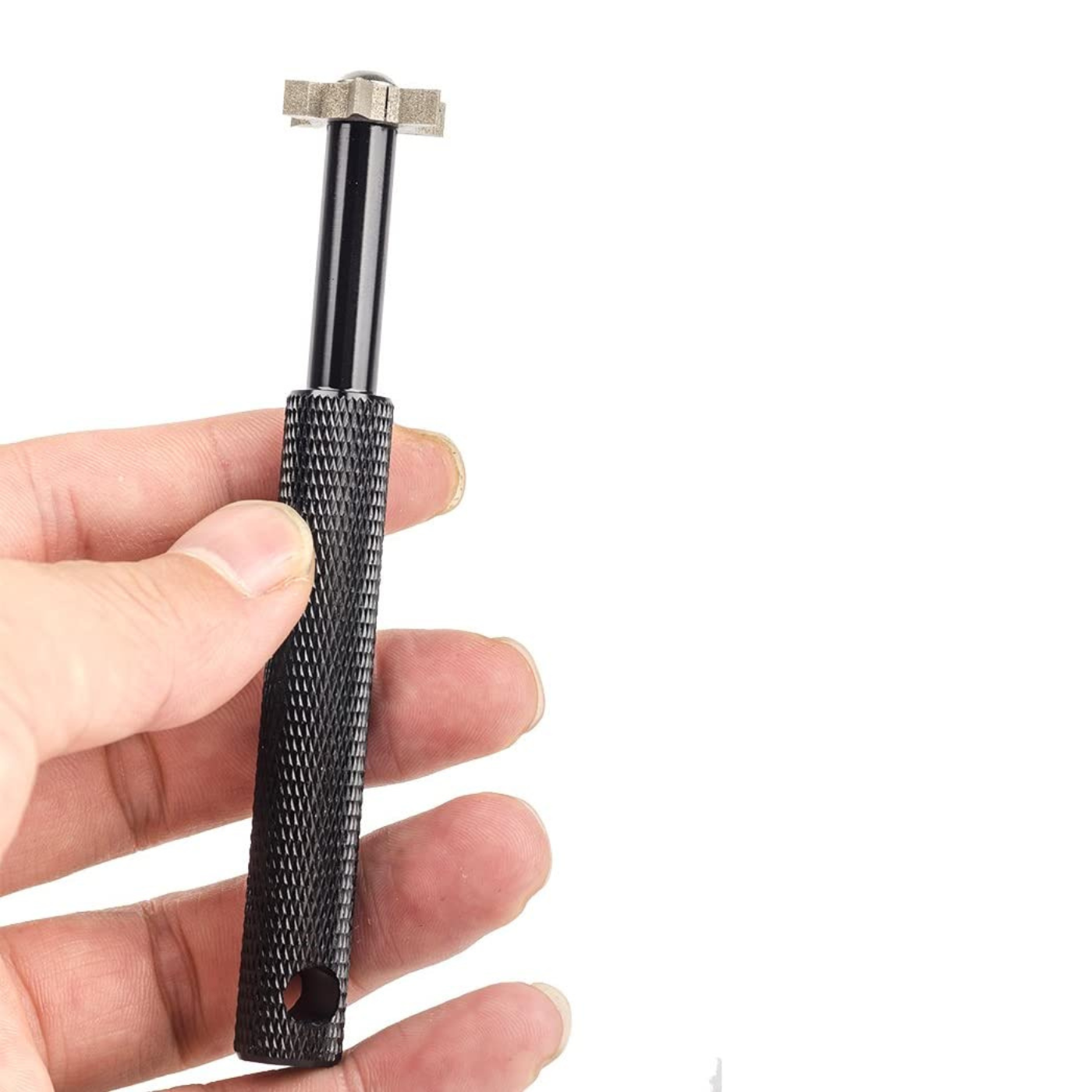 NuRich Golf Club Groove Sharpener Golf Accessory Tool Made for Re-Grooving Clubs, Irons, Pitching Wedge, Sand Wedges, Driver, Easily Attach to Golf Bag to Bring On Golf Courses