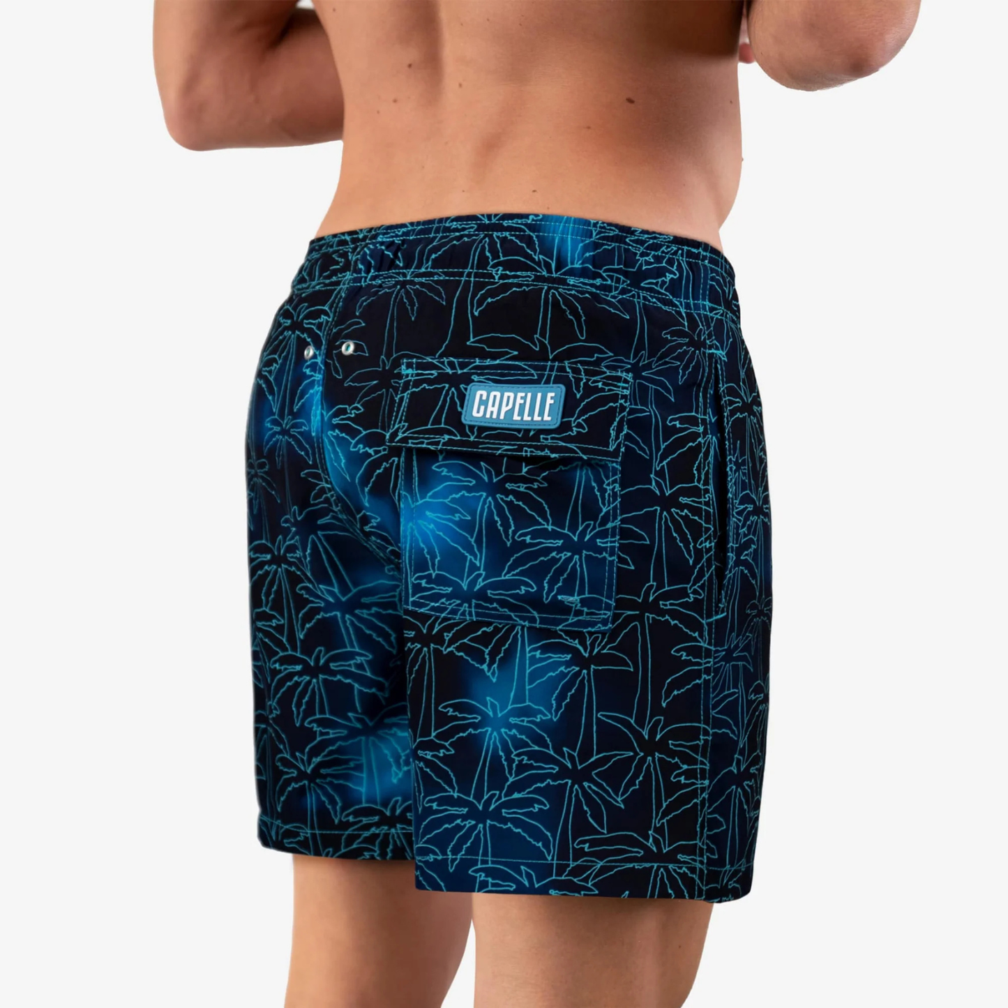 Foggy Palms - Mid Length Hybrid Short