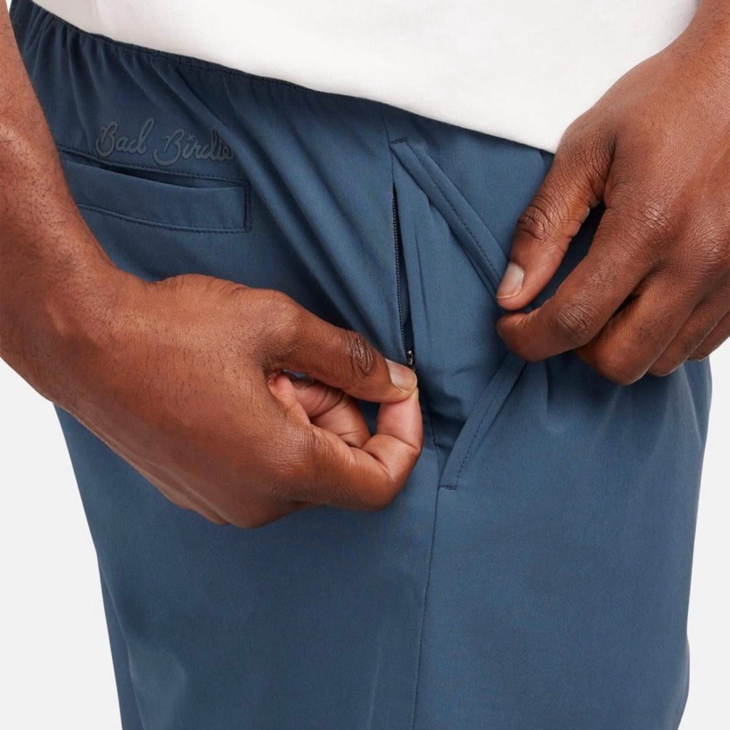Navy Active Shorts