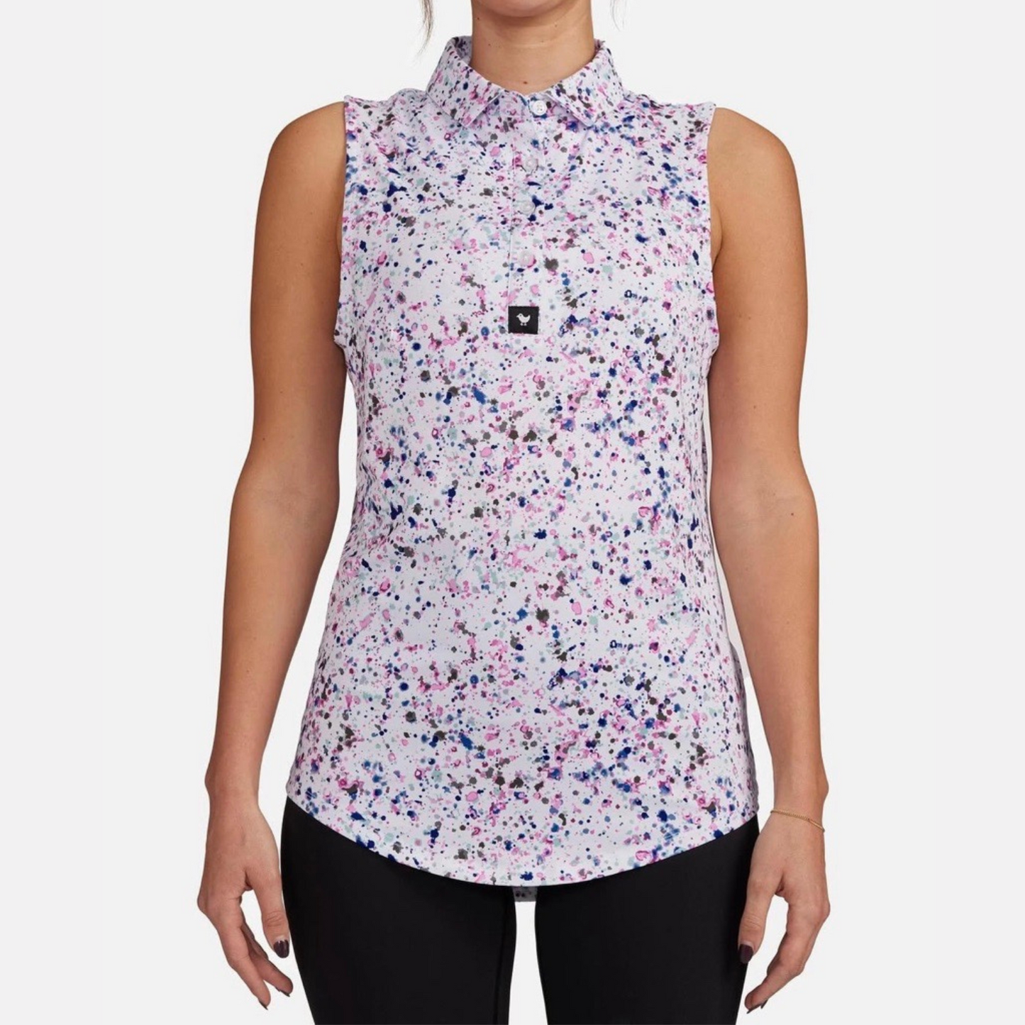 Female - Golf Polo - Paint Splatter 3