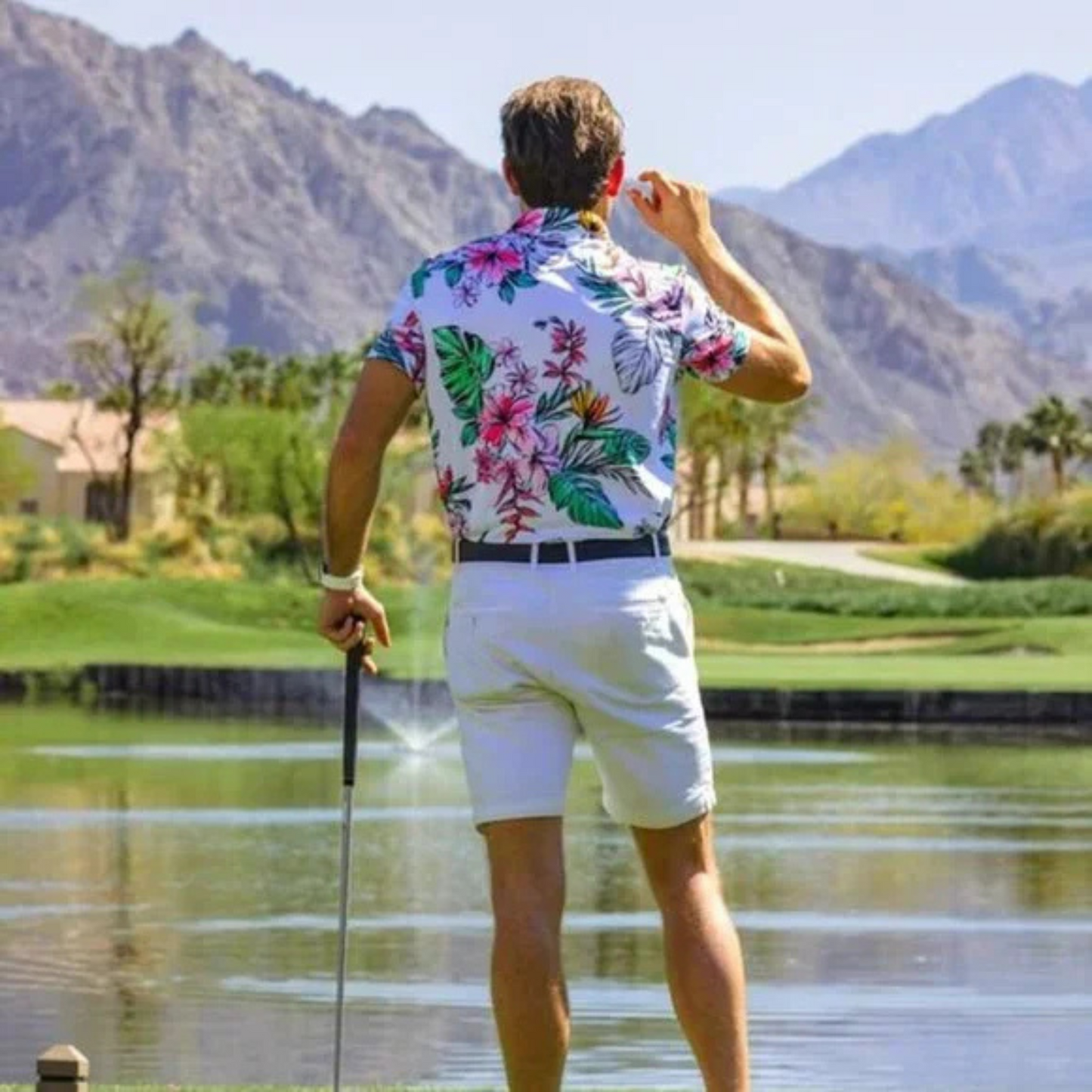 Island Time - Golf Polo