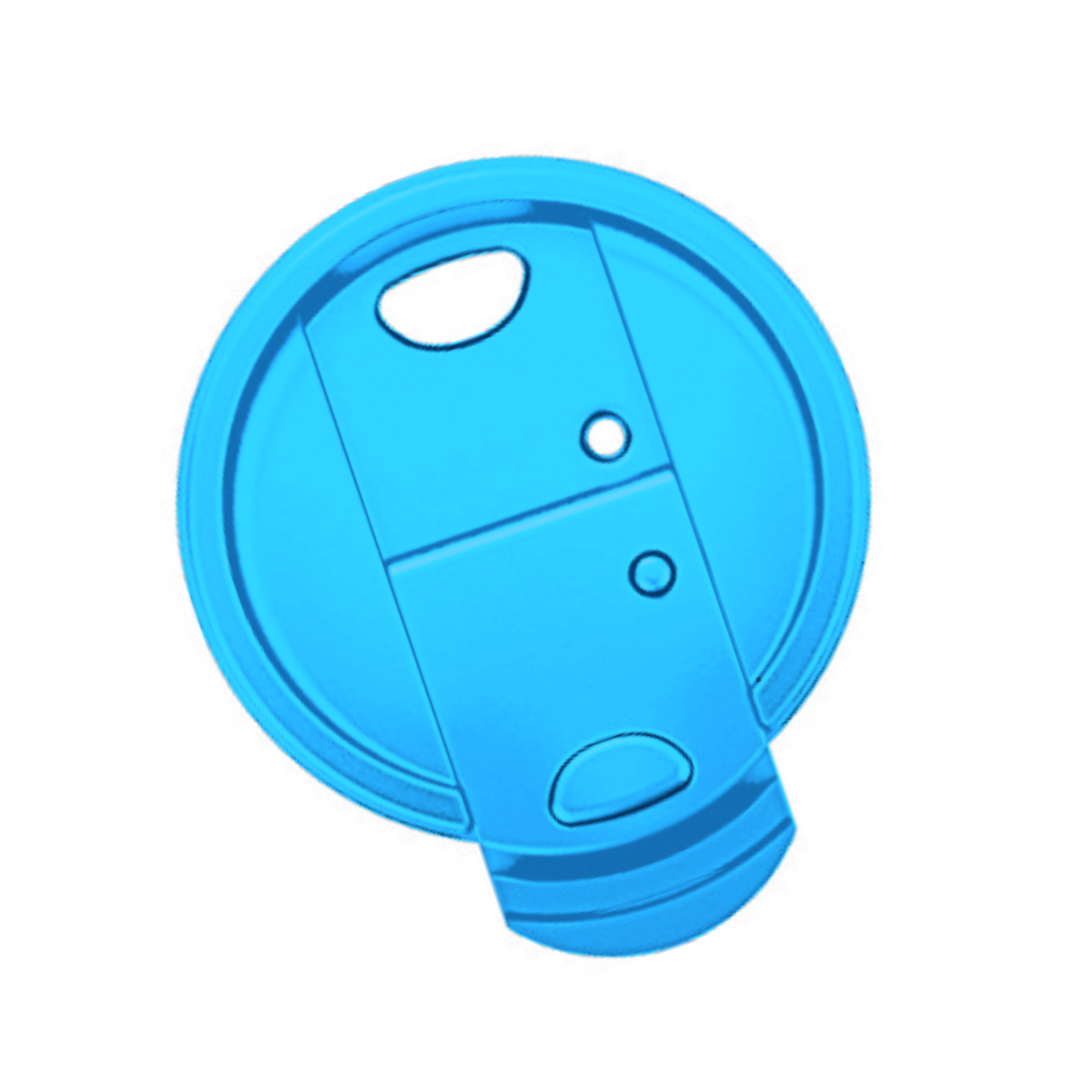 Hydroflask Wide Mouth Flip and Sip Coffee Lid Replacement for Insulated Water Travel Mug or Hydroflask Thermos for Perfect Hydration - Blue