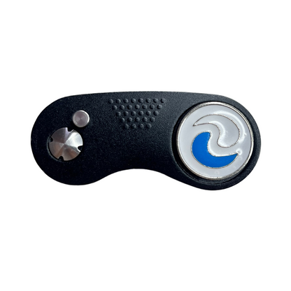 NuRich Golf Divot Repair Tool and Magnetic Ball Marker Golfer Accessory, Kids Men and Women All-Metal with Pop Up Button Golf Ball Marker Tools | Carry Inside Golf Bag or in Golfer Pocket