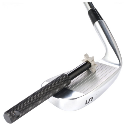 NuRich Golf Club Groove Sharpener Golf Accessory Tool Made for Re-Grooving Clubs, Irons, Pitching Wedge, Sand Wedges, Driver, Easily Attach to Golf Bag to Bring On Golf Courses
