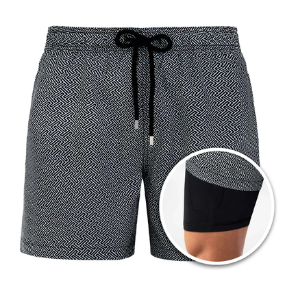The Labyrinth - Mid Length Hybrid Short