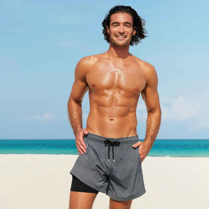 The Labyrinth - Mid Length Hybrid Short