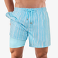 Blue Hamptons - Mid Length Hybrid Short