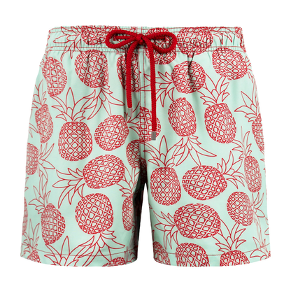 Pineapple Tropics - Mid Length Hybrid Short