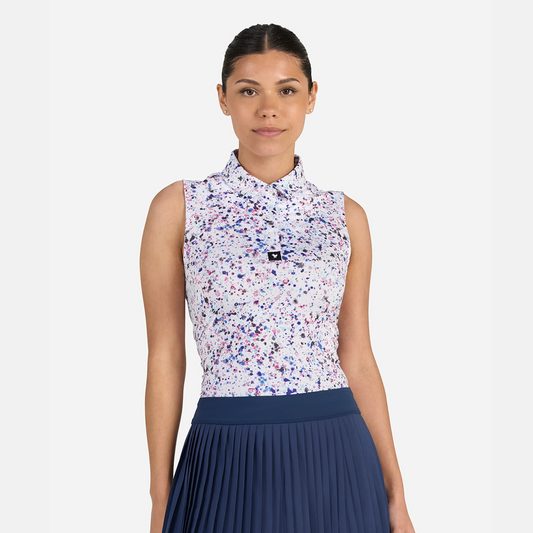 Female - Golf Polo - Paint Splatter 3