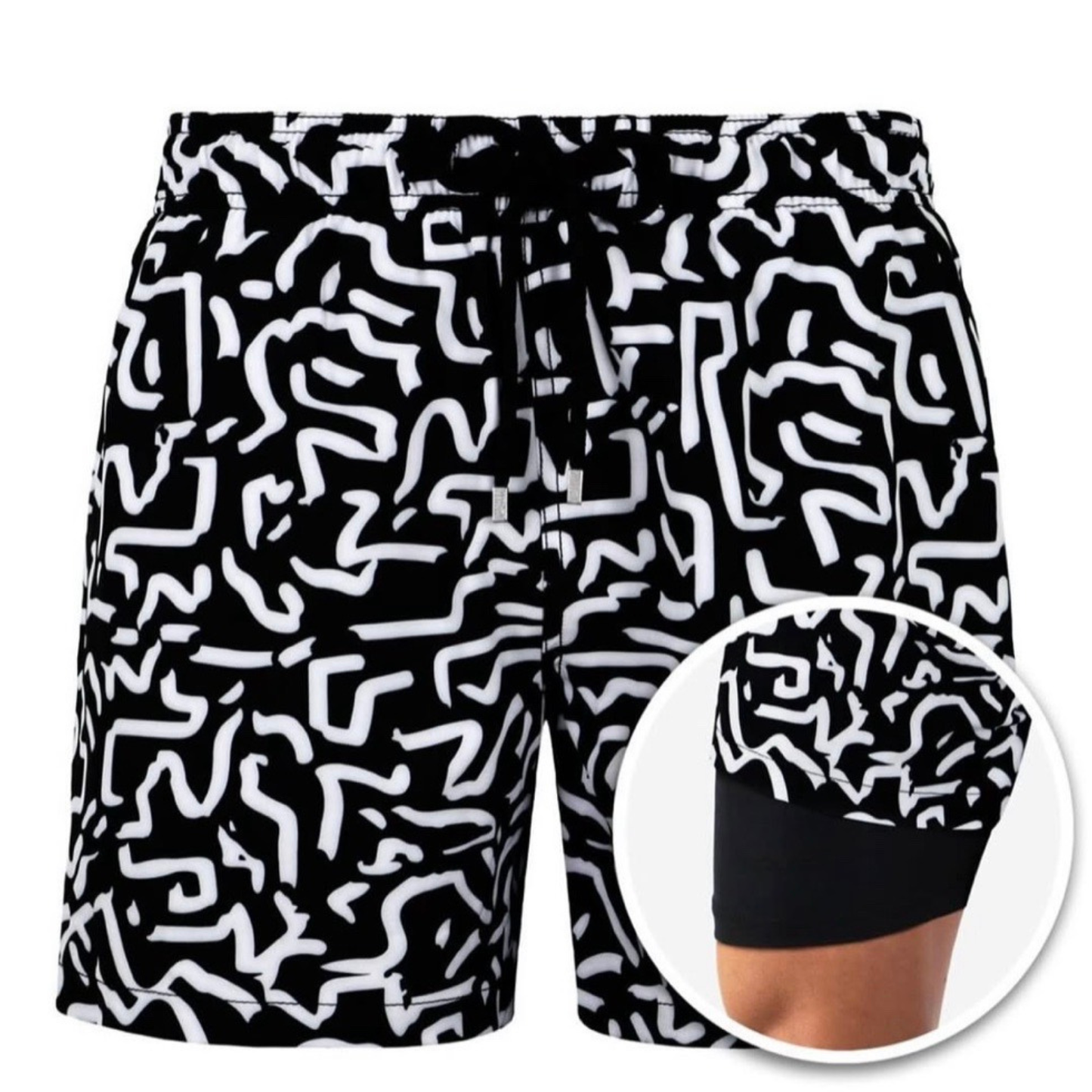 Wynwood Walls - Mid Length Hybrid Short