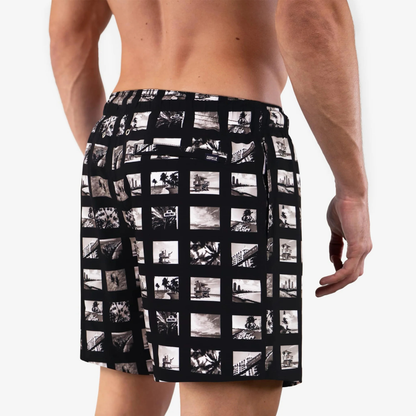 Miami Film - Mid Length Hybrid Short