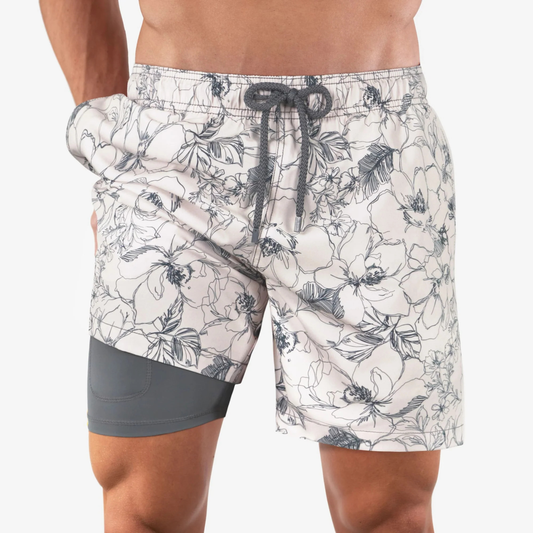 Secret Garden - Mid Length Hybrid Short