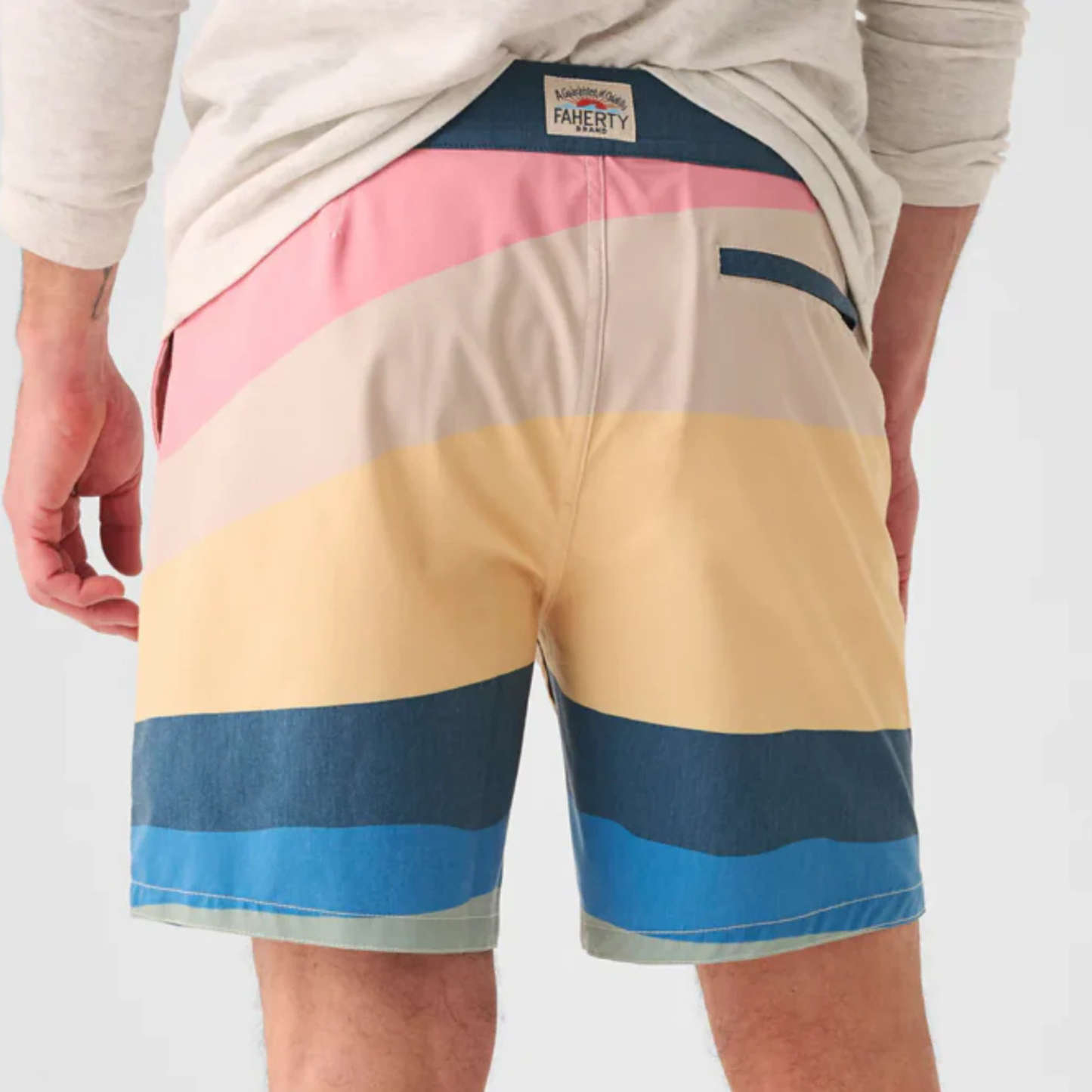 Soleil Boardshort 7" FAS-Fall Sunset