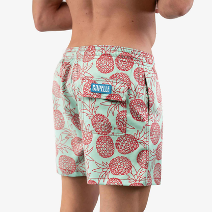Pineapple Tropics - Mid Length Hybrid Short